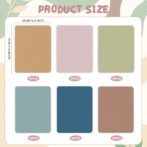 24Pcs Classroom Rug Seat,Classroom Square Mat 12.5 * 16.5in Back to School Classroom Square Mat, Classroom Suitable for Daycare Center Kindergarten Kids Room Classroom - color: Square-boho