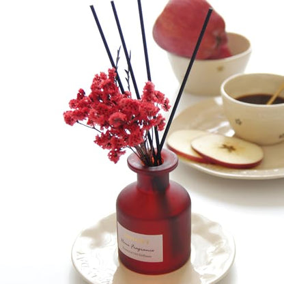 Reed Diffuser Set, Scent Diffuser with Sticks, Home Fragrance, Reed Diffuser for Bathroom, Shelf Decor, 4.06oz Gardenia White Tea
