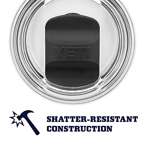 YETI Rambler 10 oz Tumbler, Stainless Steel, Vacuum Insulated with MagSlider Lid, Charcoal - color: Charcoal