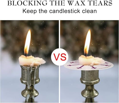 100 pcs Church Candles with Drip Protectors for Devotional Candlelight Vigil Service, Unscented White 5" H X 1/2" D, No Smoke, Shabbat, Praye - color: 100 White