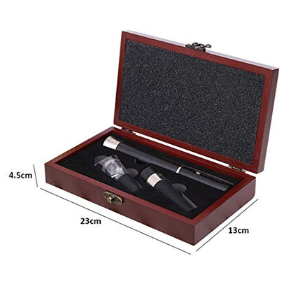 Wine Wing Opener Corkscrew Stainless Steel Professional Set with Foil Cutter for Home/Restaurant/Party