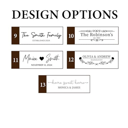AWESOMETIK Luxury Personalized Acacia Wood & Marble Cheese Board – Custom Engraved Charcuterie Board with Knife Set – Bridal Shower & Housewarming Gift