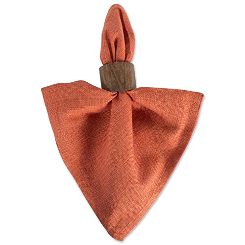 DII Variegated Tabletop Collection, Napkin Set, 20x20, Spice, 6 Piece - color: Spice, size: 20" x 20" (Set of 6)