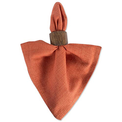 DII Variegated Tabletop Collection, Napkin Set, 20x20, Spice, 6 Piece - color: Spice, size: 20" x 20" (Set of 6)