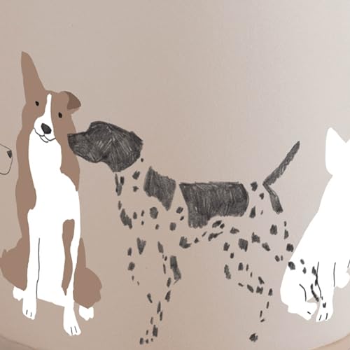 Fringe Studio "PENCIL DOGS" Stoneware New York Mug, PetShop Collection (429070) - color: Pencil Dogs
