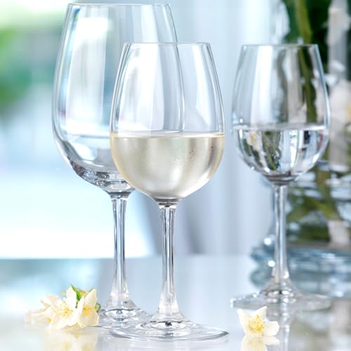 Stölzle Lausitz White Wine Glasses Weinland Set of 6, 11.75 oz – Wine Glasses Ideal for Heavy White Wines & Medium-Bodied Reds – Elegant White Wine Crystal Glass – Dishwasher Safe & Made in Germany - style: Coffee cup