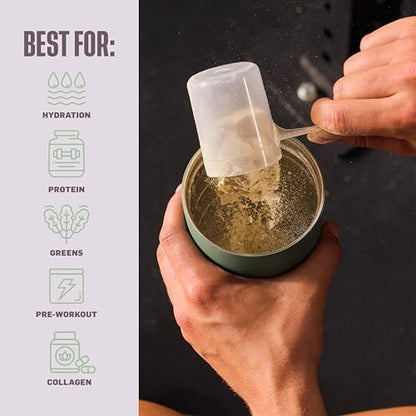 BlenderBottle Tumbler 2-in-1 Stainless Steel Shaker Bottle 24 oz, Midnight | Leak-Proof with Straw Removed | Blenderball Whisk Technology | Sip or Chug Spout | Protein | Greens | Hydration - color: Midnight, size: 24 Ounces
