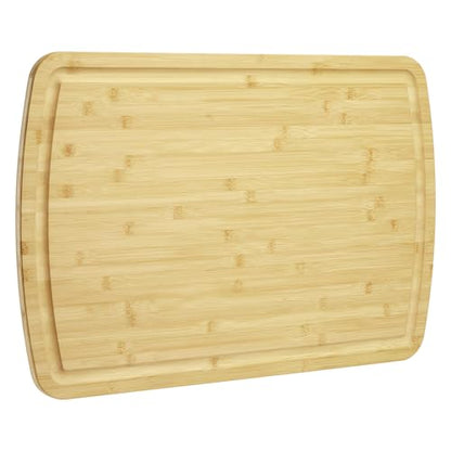 GAOMON Extra Large Bamboo Cutting Board for Kitchen, 30 x 20 Inch Wooden Chopping Board, Stove Top Cover Wood Butcher Block with Juice Groove for Meat Turkey Carving Charcuteries, 0.8" Th - size: 30.1"L x 20"W