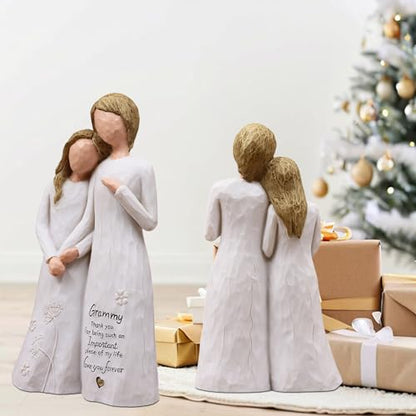 Grammy Gifts for Grandma, Gifts for Grammy, Grammie Gift Figurine | Birthday Gifts for Grammy,Grammy Gifts Ideas for Christmas Mothers Day,Hand-Painted Resin Statue - style: Grammy gifts