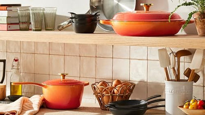Le Creuset Stoneware & Silicone 5pc. Utensil Crock Set, White - color: White
