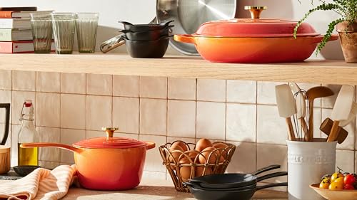 Le Creuset Stoneware & Silicone 5pc. Utensil Crock Set, Peche - color: Peche