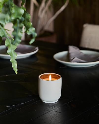 Homecourt by Courteney Cox Luxury Scented Candle, Mandarin Basile, 8 oz | Gently Cleanses & Hydrates, Removes Dirt & Debris Without Irritating Skin, Clean Formula