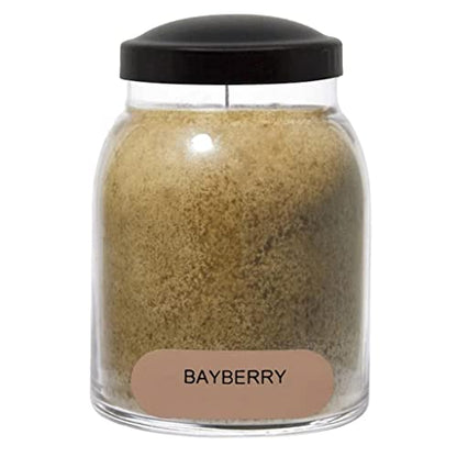 A Cheerful Giver - Bayberry Baby Scented Glass Jar Candle (6oz) with Lid & True to Life Fragrance Made in USA - size: 6 oz