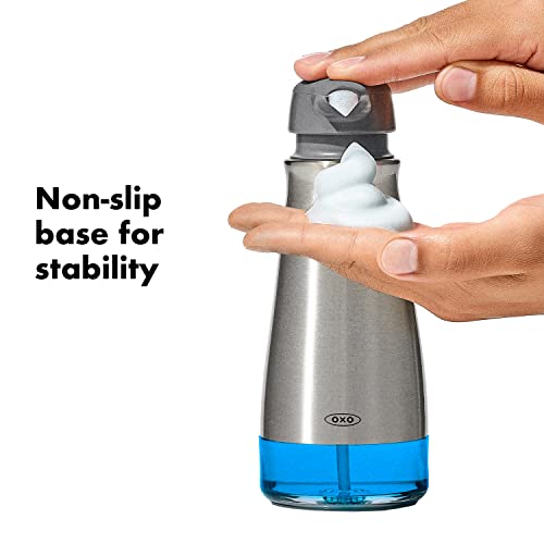 OXO Good Grips Foaming Soap Dispenser - color: Stainless Steel, style: Foam Soap Dispenser