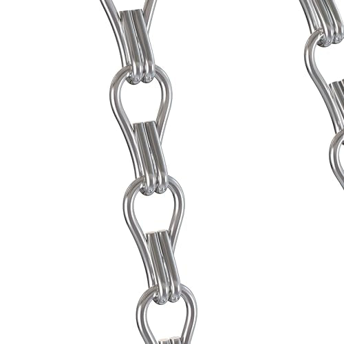 garini 3 Pack, 23 Inch Hanging Baskets Chain, Hanging Chains with Hooks Flower Pot Chain Replacement Plant Hangers for Planters, Bird Feeders and Lanterns(Silver)… - color: Silver, size: 3P