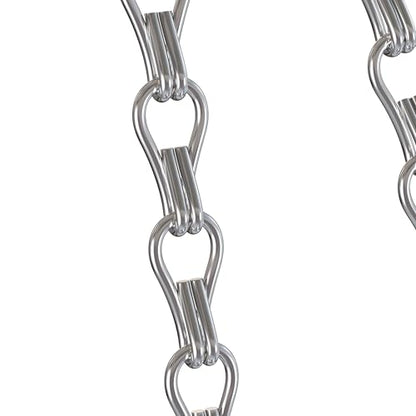 garini 3 Pack, 23 Inch Hanging Baskets Chain, Hanging Chains with Hooks Flower Pot Chain Replacement Plant Hangers for Planters, Bird Feeders and Lanterns(Silver)… - color: Silver, size: 3P