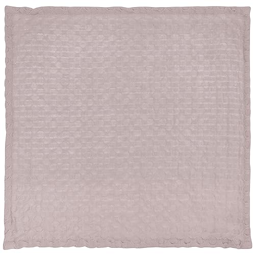 Karma Waffle Weave Dishcloth Set/Holder Happy Everything - color: Purple Happy Everything