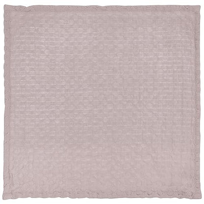 Karma Waffle Weave Dishcloth Set/Holder Happy Everything - color: Purple Happy Everything