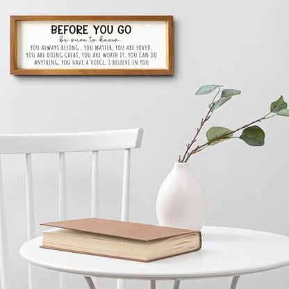 ENGVZ You Matter, You are Loved Wooden Picture Frame - color: Family 8