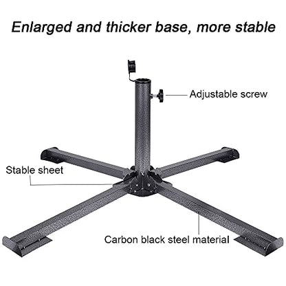 Foldable Patio Sun Shade Anchor Holder Adjustable Portable Beach Anchor Heavy Duty Tempered Iron Outdoor Patio Umbrella Base Holder