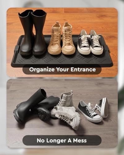 for Rubber Boot Tray, Non Slip Shoe Tray, entryway, Multipurpose Boot mat Tray, D, BA-Style, Boot Tray, Shoe Tray, Entryway, Multipurpose, D