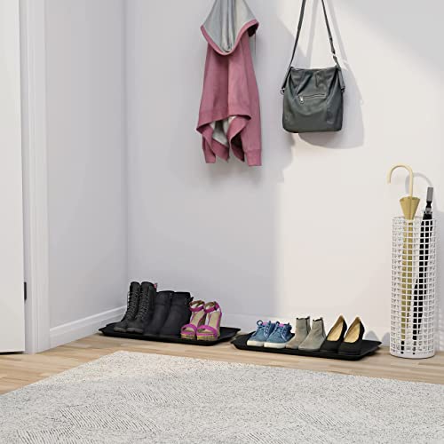 1 Pack Rubber Small Boot Tray for Entryway,Boot Mat,Shoe Tray,Shoe Mat for Indoor and Outdoor Use, 27.95"x 15.74" (Pack of 1) - size: 29.5" x 15.7" x 1.2"