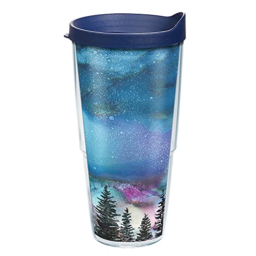 Tervis Inkreel The Heavens Made in USA Double Walled Insulated Tumbler Travel Cup Keeps Drinks Cold & Hot, 24oz, Classic - color: 24oz Classic Tumbler with Travel Lid, style: Inkreel - The Heavens