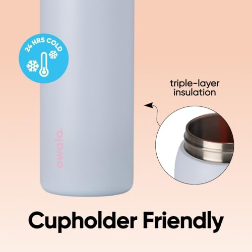 Owala FreeSip Stainless Steel Water Bottle 24 oz Beach House - color: Beach House, size: 24 Ounces