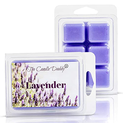 The Candle Daddy Soothing Spa Bundle - Relaxing Aromatherapy Combination Set of 5 Scented 2oz 6 Cube Wax Melt - 10 Total Ounces, 30 Total Cubes, Pamper Yourself