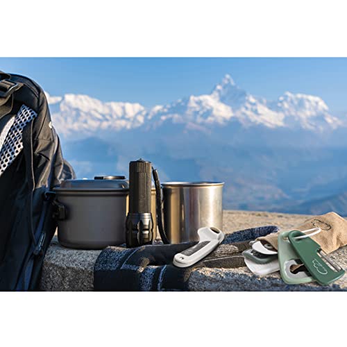 Kitchen Gadgets 6 Piece Set, Camping Cooking Utensils, Green - color: Moss Green 6pcs