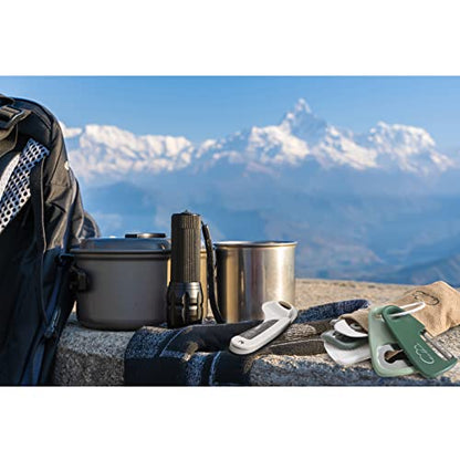 Kitchen Gadgets 6 Piece Set, Camping Cooking Utensils, Green - color: Moss Green 6pcs
