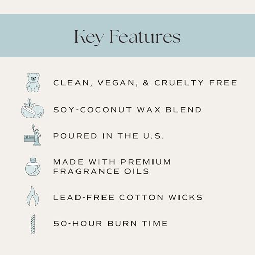 Garden Party Scented Candle | Fruity Floral, Mango, Mimosa, Jasmine | Vegan Soy Coconut Wax | 9 oz | Luxury Candle, Home Decor, Bridal Shower, Gift for Women | Made in USA | 50 Hour Burn