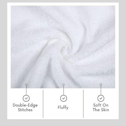 Monogrammed Hand Towels for Bathroom Makeup, Personalized Turkish Cotton Towel with Embroidery, Gift for Weddings, Housewarming, Anniversaries, and Bridal Showers, Set of 2 (Black, Initial D)