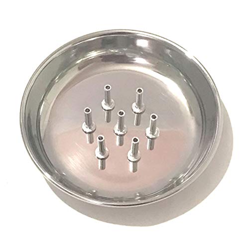 DBY Incense Stick Holder Plate Agarbatti Stand Stainless Steel Incense Holder with ash Catcher Plate (Pack of 1) Traditional Religious and Spiritual Use and Also for Ethnic Festival for Multipurpose