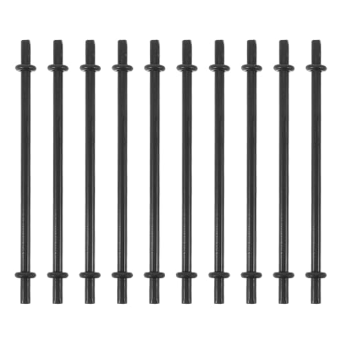 10pcs Plant Propagation Stations Rack - Tabletop Plant Terrarium Hanger Rod - Replacement Hydroponic Water Vase Stand for Home Office 10cm - size: 10.00X0.50X0.50CM