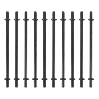 10pcs Plant Propagation Stations Rack - Tabletop Plant Terrarium Hanger Rod - Replacement Hydroponic Water Vase Stand for Home Office 10cm - size: 10.00X0.50X0.50CM