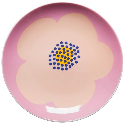Jubilee Poppy Appetizer Plates Set of 4 Assorted - color: Poppy