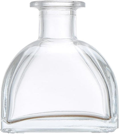 50ml/1.69 Fl Oz Square Glass Diffuser Bottles, DIY Replacement Reed Diffuser Jars, Fragrance Accessories for Diffuser Sets - size: 1.7 Ounces