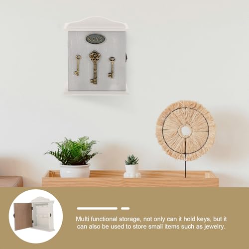 Cabilock Wall Mounted Key Hooks - Rustic Decorative Key Rack for Home, Office, Entryway, Hallway, Bedroom, Living Room - size: key