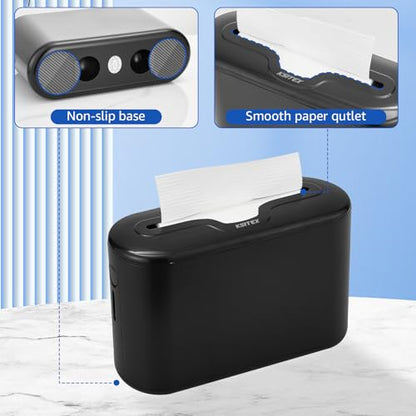 Countertop Paper Towel Holder Dispenser,Black-M | Commercial Paper Towel Dispenser, Multifold Trifold Z-Fold Paper Towel Holder,Napkin Holder Dispenser - color: Black-m