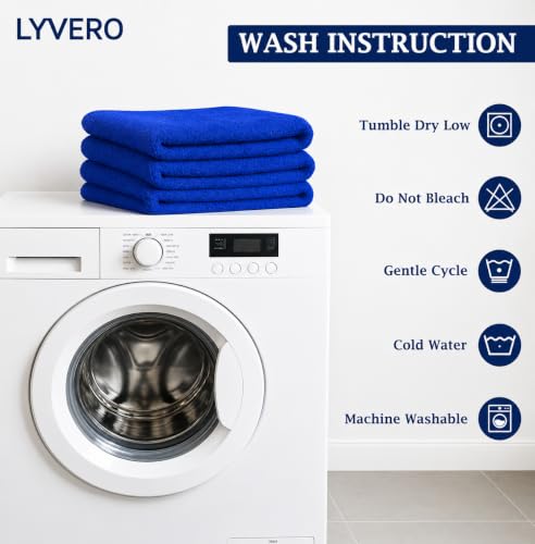 100% Recycle Cotton Bath Mat Cobalt Blue Key Pattern Bath Rug [Not a Bathroom Rug], Soft Absorbent 330 GSM Shower Floor Towel Set, Hotel Spa Quality, Machine Washable (2 Pack) - color: Cobalt Blue