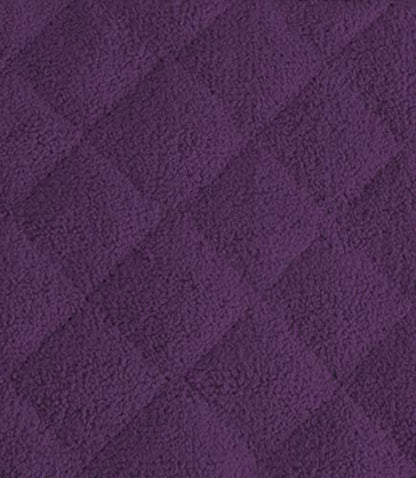 DII Basic Terry Collection 100% Cotton Quilted, Oven Mitt, Eggplant, 2 Piece - color: Eggplant, size: Oven Mitt