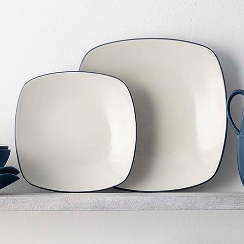 Noritake Colorwave Blue 4-Piece Square Place Setting, Service for 1 - color: Blue