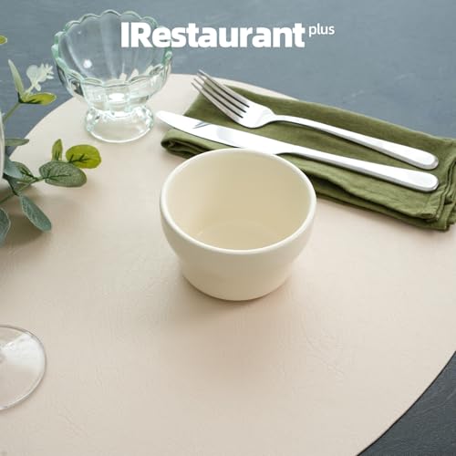 Stoneware Narrow Rim Commercial Grade Dinnerware America White, Bouillon Cup 7.25oz, Case of 36 - color: America White, size: Bouillon Cup 7.25oz
