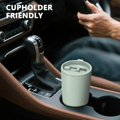 TILUCK 20 oz Insulated Coffee Tumbler with BPA-Free Lid | Travel Coffee Mug, Dishwasher Safe, Cup Holder Friendly, Double-Wall Vacuum Insulation for Hot & Cold Drinks,Matte MintGreen - color: Matte MintGreen, size: 20 Ounces