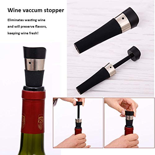 Wine Wing Opener Corkscrew Stainless Steel Professional Set with Foil Cutter for Home/Restaurant/Party