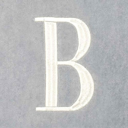Avanti Linens - Towel Set, Soft & Absorbent Cotton, Embroidered Bathroom Decor, Set of 5 (Monogram Collection, Initial B) - style: B
