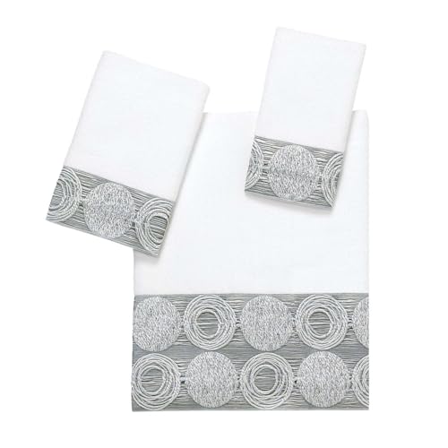 Avanti Linens Galaxy Bath Towel, White - color: White, size: Bath Towel