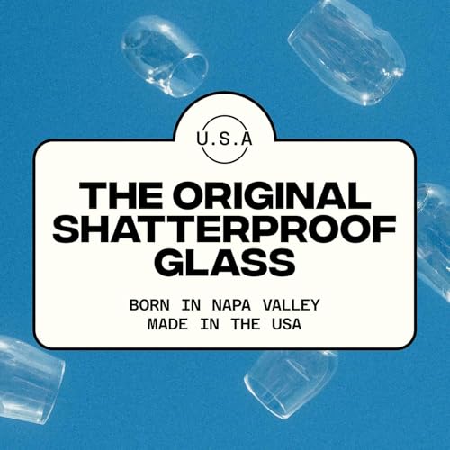 GOVINO Unbreakable Plastic Wine Glasses - Stemless Shatterproof Tritan Glassware, Fancy Cups That Look Like Glass, 12oz, Set of 8 - size: 8 COUNT