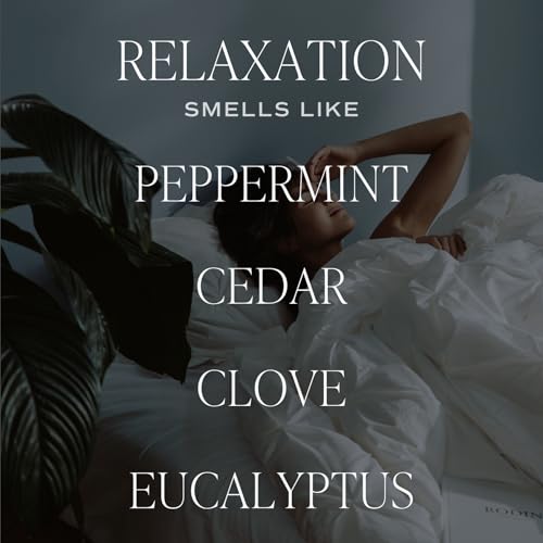 Sweet Water Decor Relaxation Reed Diffuser Set - Eucalyptus, Peppermint, Cedar, Patchouli Scented Diffusers - Reed Diffusers for Home with Long Lasting Fragrance - Oil Reed Diffuser - Made in the USA - style: Relaxation